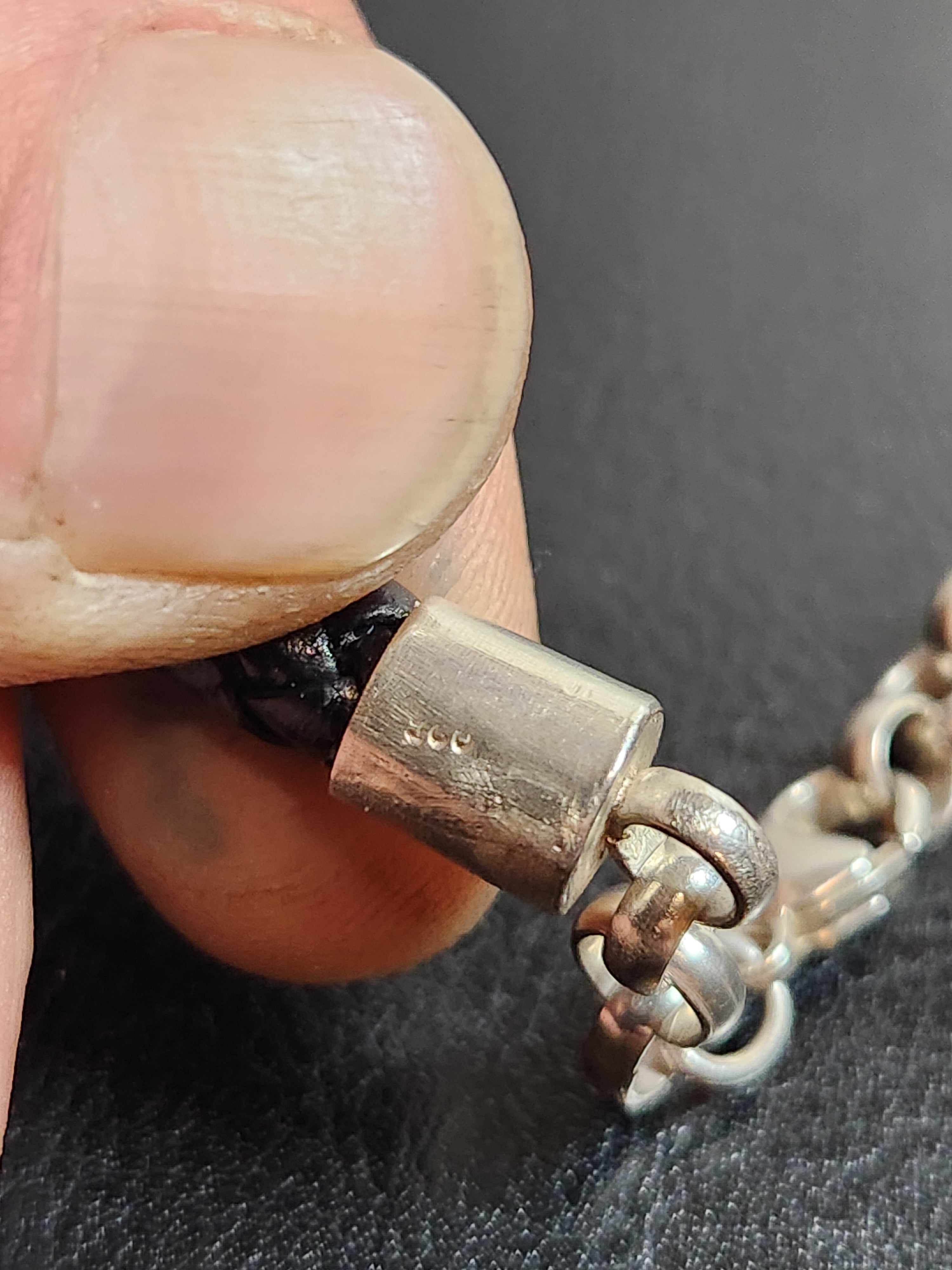 Aventurine Leather Cuff and Necklace Set