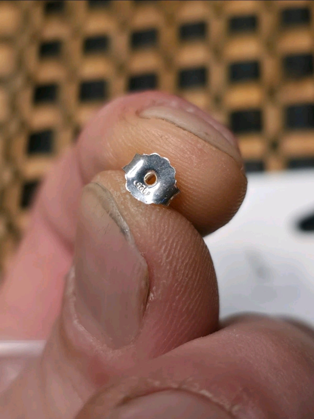 Malachite And Jadeite Sterling Silver Dangle Earrings