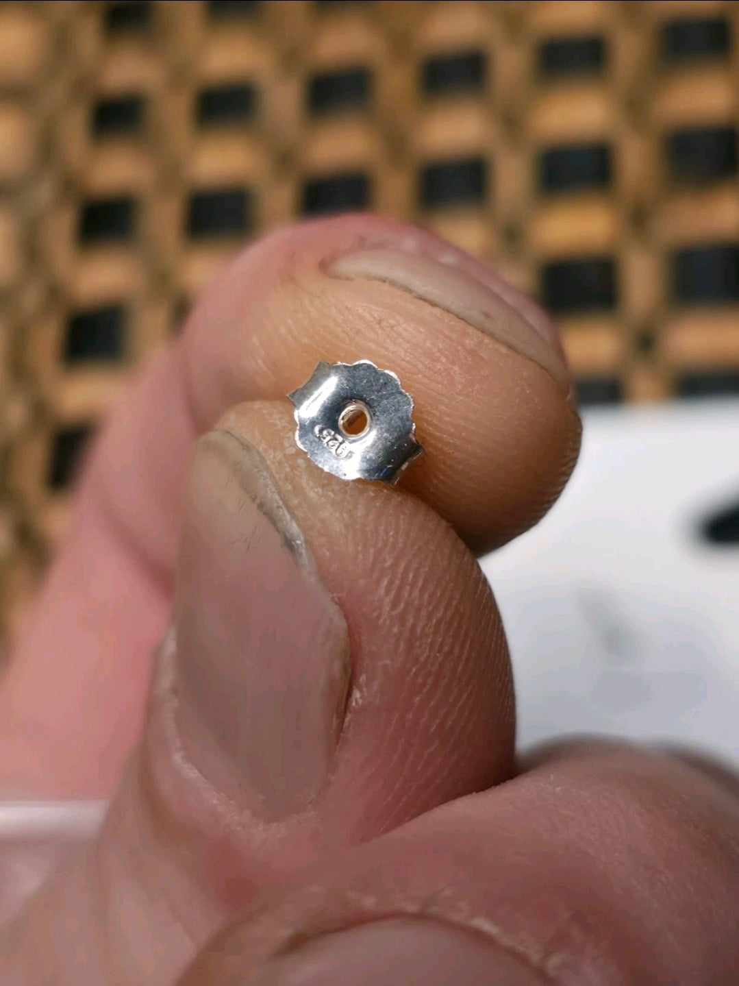 Malachite And Jadeite Sterling Silver Dangle Earrings